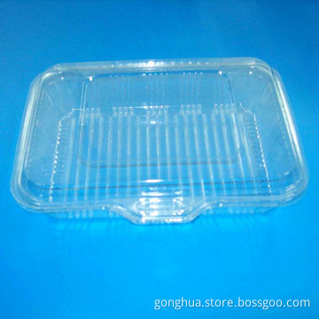 PET Food Plastic Box with High Quality, OEM, Customized Designs are Accepted